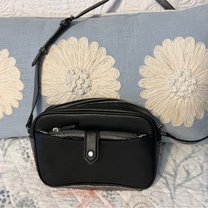 Genuine leather small crossbody bag